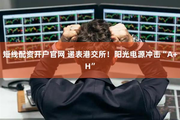 短线配资开户官网 递表港交所！阳光电源冲击“A+H”